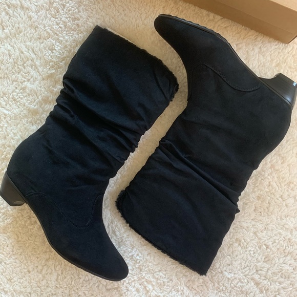NWT Kathy Van Zeeland Black Boot NWT - Picture 2 of 8
